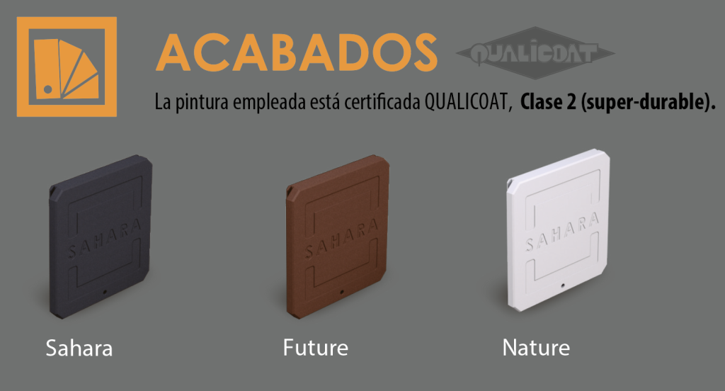 Pintura qualicoat para tensopérgola