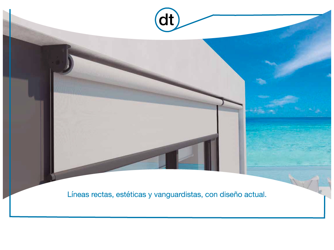 Toldos verticales o cortavientos
